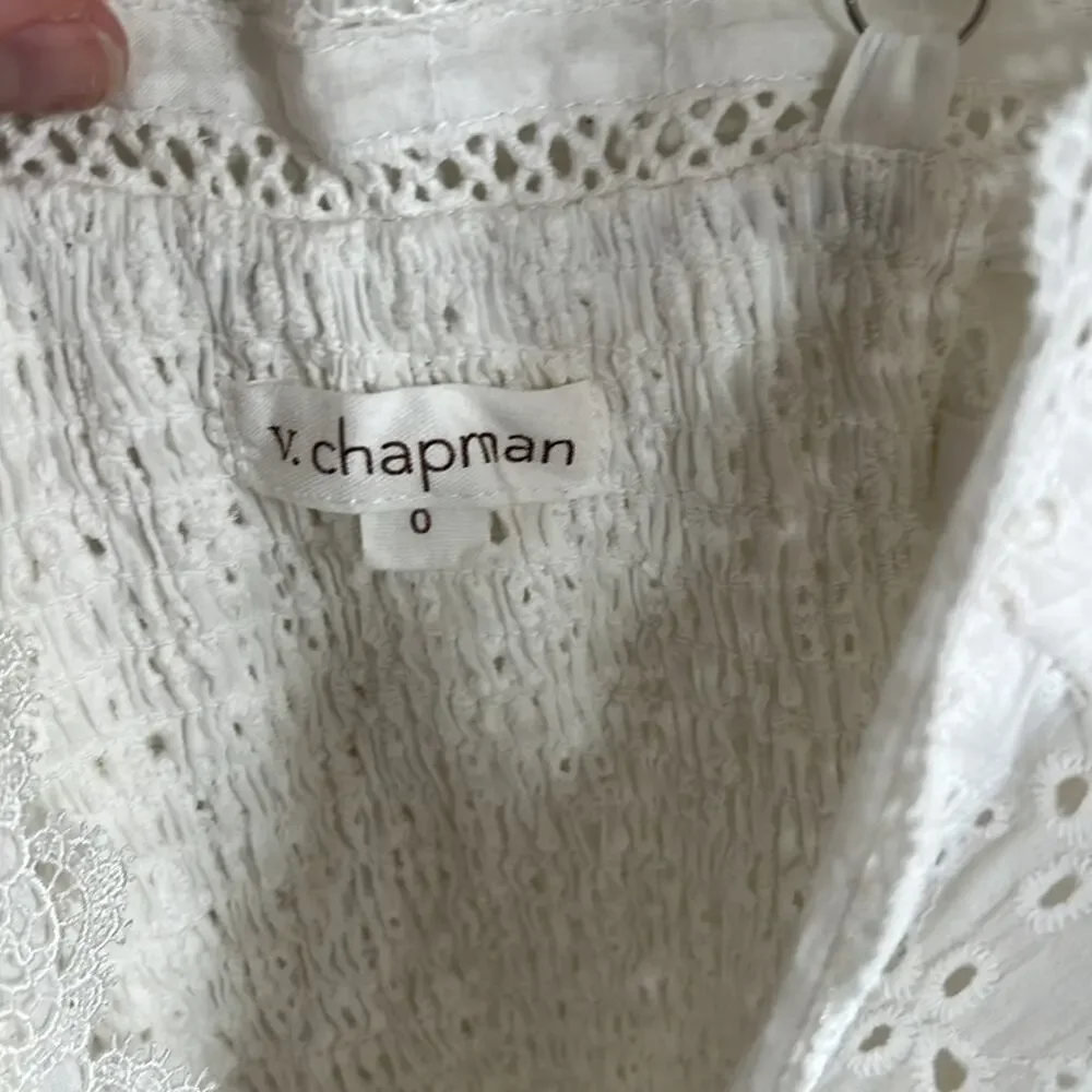 V. Chapman Panna Cotta Maxi Dress in White - Picture 6 of 7
